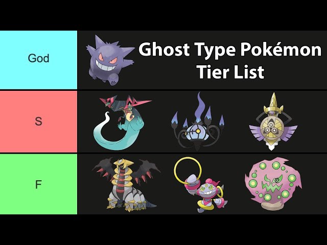 Ranking EVERY GHOST TYPE Pokémon! 